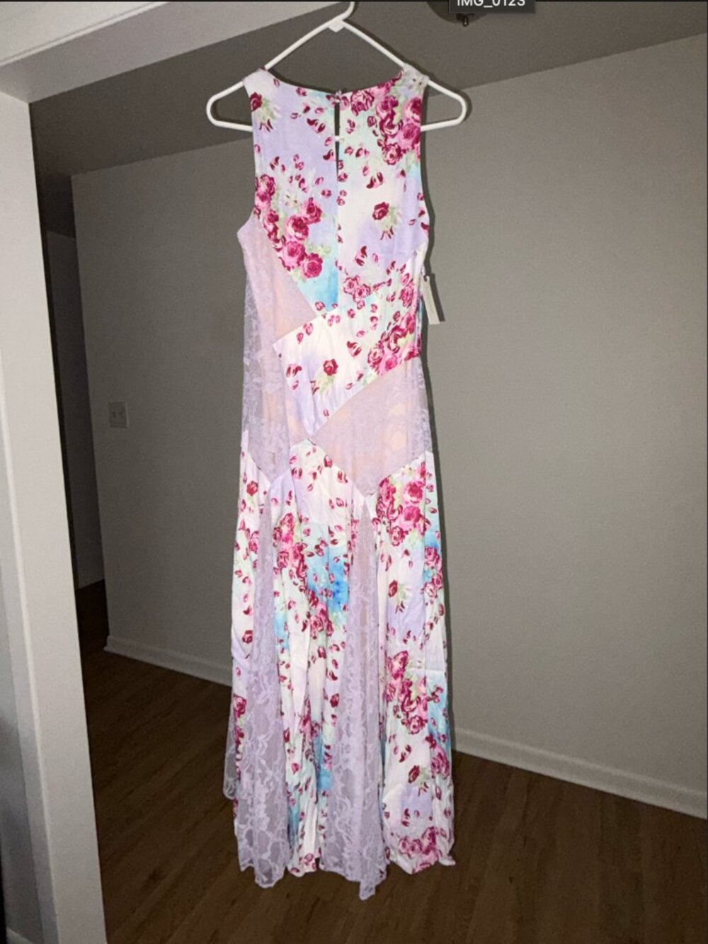NWT Anthropologie BHLDN Cowl-Neck Maxi Dress/Original Price $328 - Picture 7 of 8